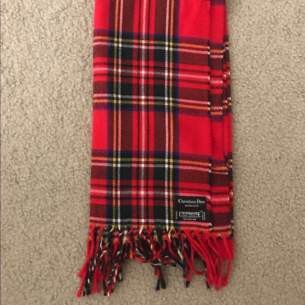Christian Dior 100% cashmere scarf Great Condition